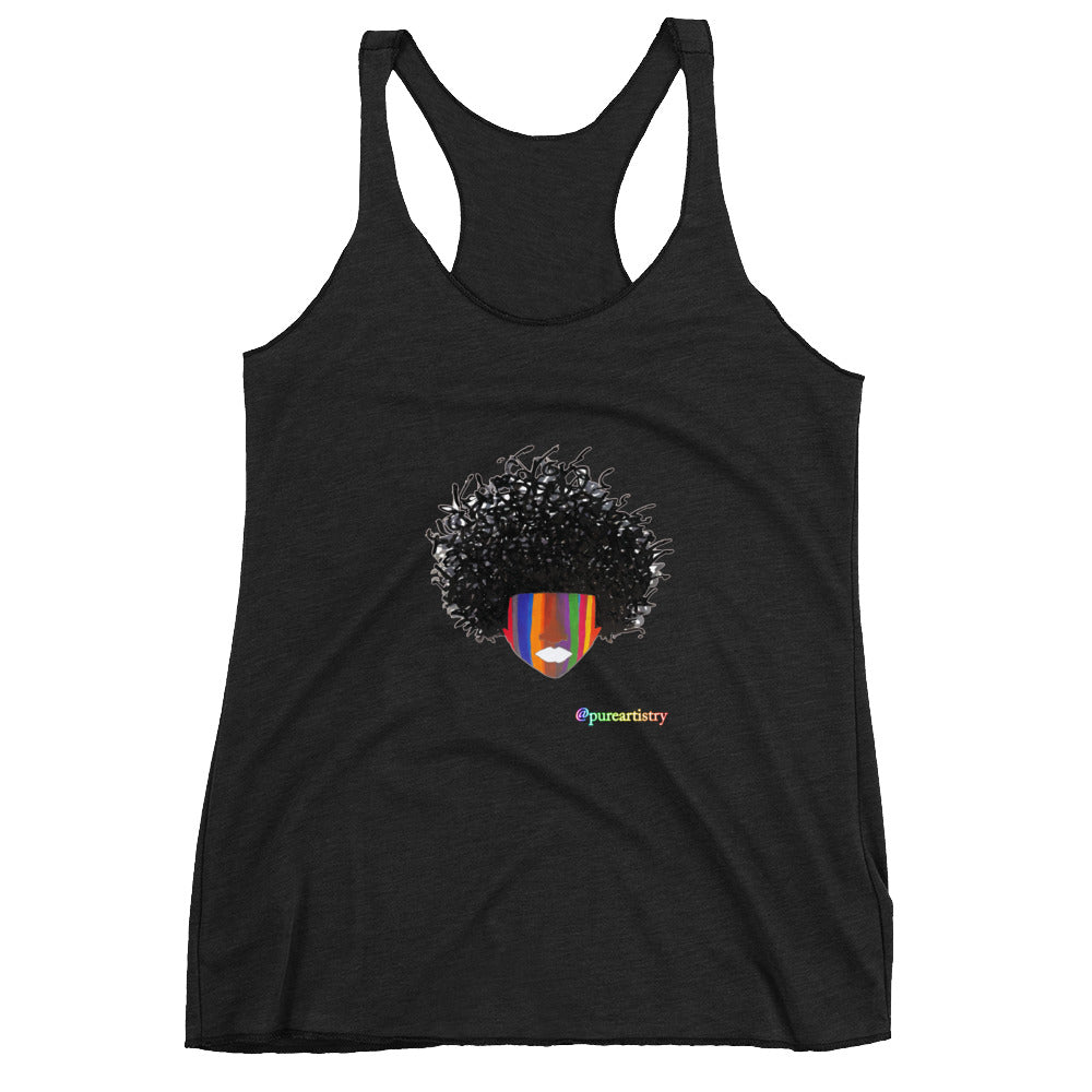 Pure Artistry Logo Women's Tank - Vintage Black